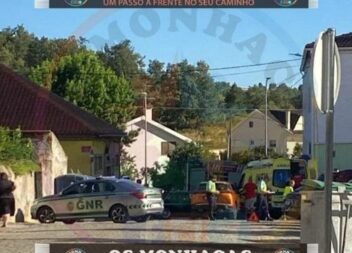 Colisão no Sabugal faz um ferido