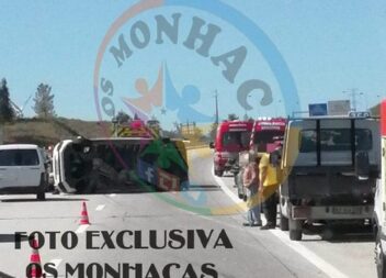 Despiste na A23 origina cinco feridos