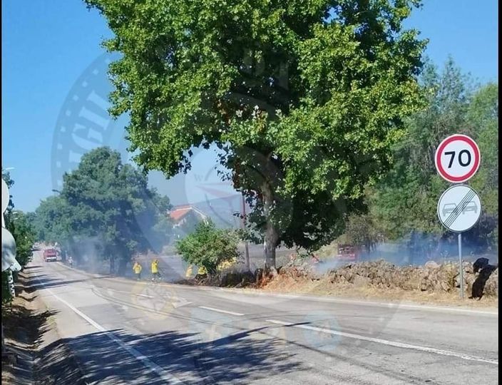 Incêndio em Penamacor condiciona EN233