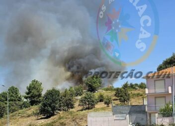 Incêndio na Guarda