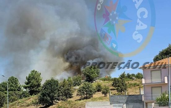 Incêndio na Guarda