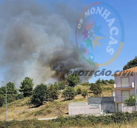 Incêndio na Guarda