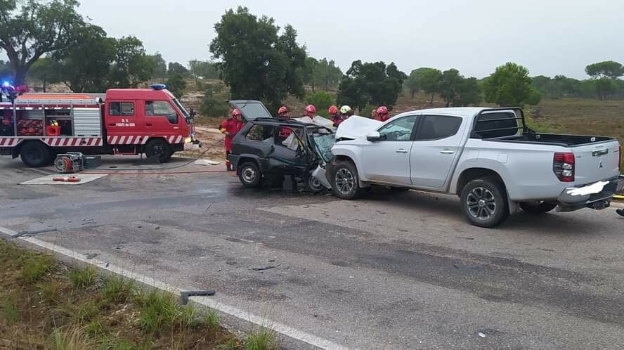 Acidente em Ponte de Sor resulta em dois mortos e dois feridos