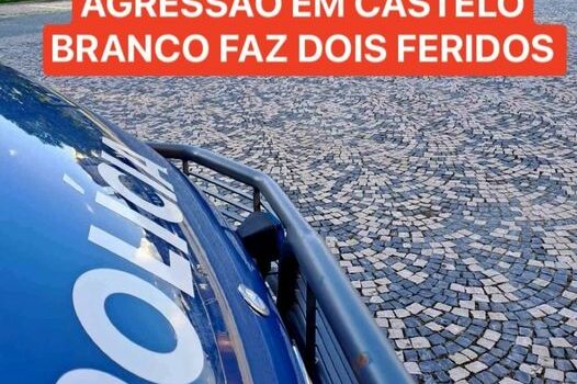 Agressões com arma branca faz dois feridos em Castelo Branco