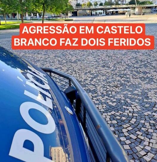 Agressões com arma branca faz dois feridos em Castelo Branco