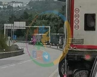 Colisão no IC8 condiciona trânsito