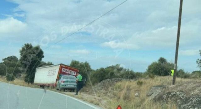 Despiste de pesado na EN233
