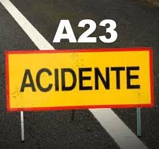 Despiste na A23 leva ao condicionamento da via