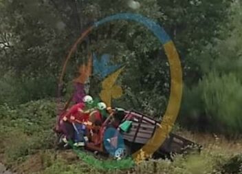 Despiste na Guarda provoca um ferido que teve de ser desencarcerado