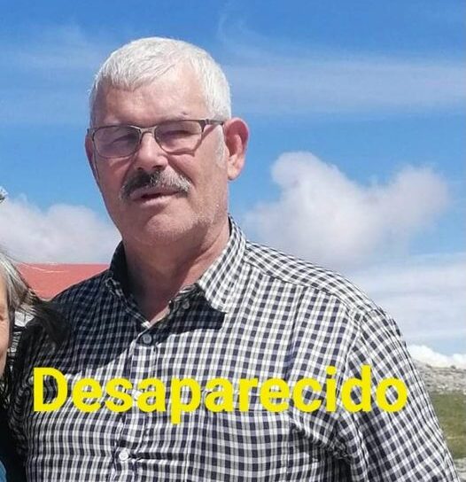 Homem desaparecido em Vila de Rei