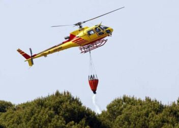 Incêndio no Sabugal mobiliza 7 meios aéreos