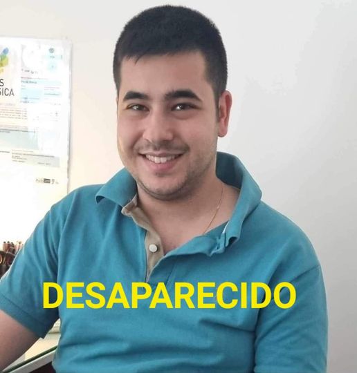 Jovem está desaparecido