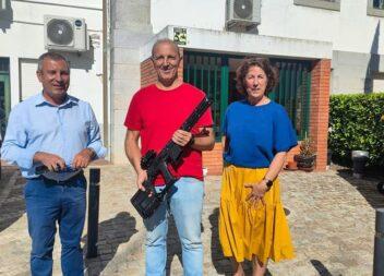 Vespa Asiática é combatida ao tiro