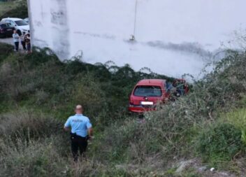 Despiste seguido de atropelamento na Guarda faz dois feridos