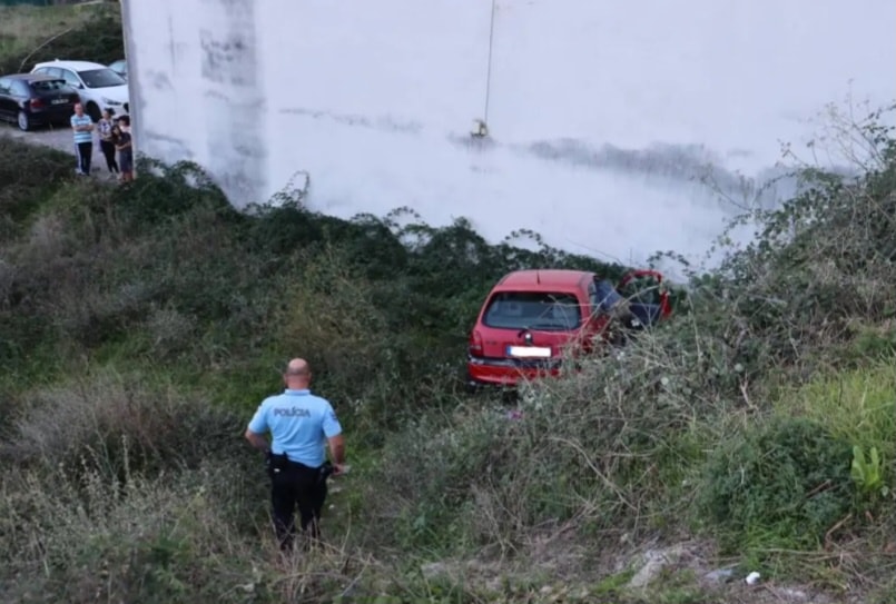 Despiste seguido de atropelamento na Guarda faz dois feridos