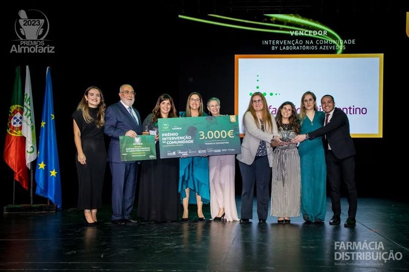 Farmácia Diamantino Recebe o Prémio Almofariz - Intervenção na Comunidade