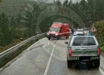 Mulher ferida após despiste em Oleiros