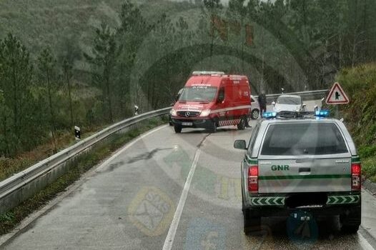 Mulher ferida após despiste em Oleiros