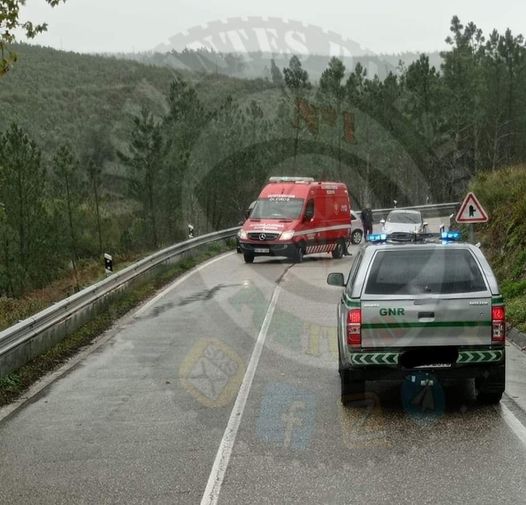 Mulher ferida após despiste em Oleiros