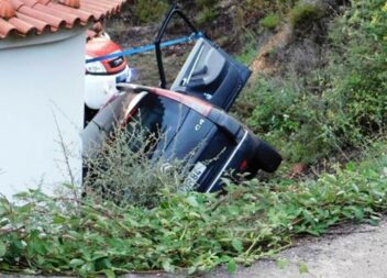 Mulher ferida com gravidade em despiste em Cernache do Bonjardim