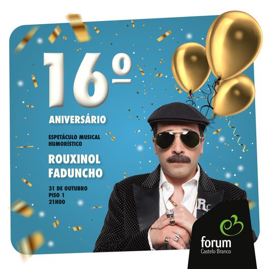 O Forum Castelo Branco celebra 16 anos de momentos inesquecíveis e quer que todo