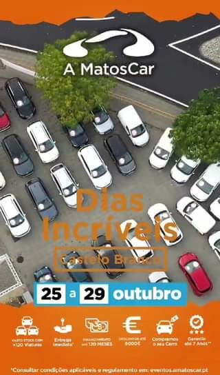 Os Dias mais Incríveis para comprar carro até domingo em Castelo Branco.