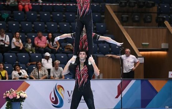Portugal faz história ao sagrar-se campeão europeu de ginástica acrobática