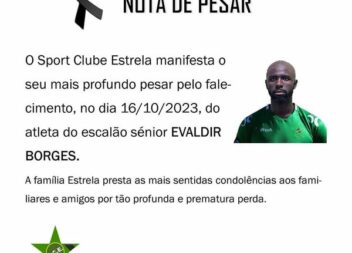 Vítima mortal de acidente no IP2 jogava no Sport Clube Estrela