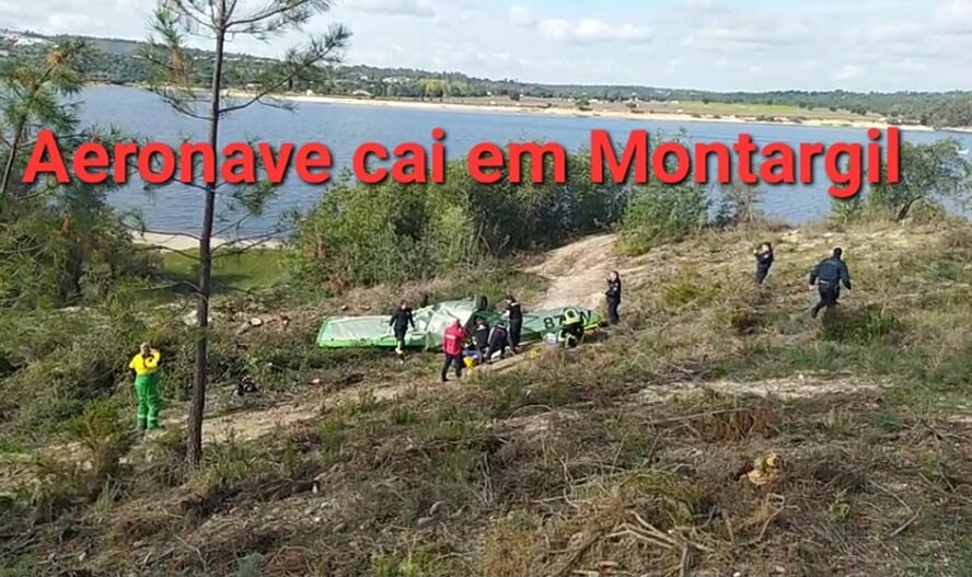 Avioneta despenha-se em Montargil