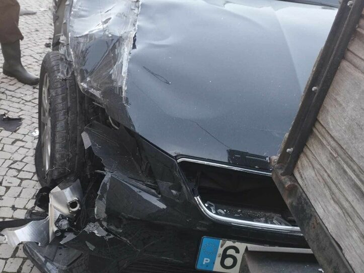 Despiste de automóvel faz um ferido em Alcains