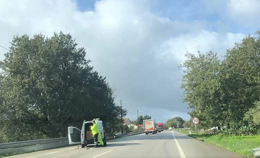 Despiste de viatura no IC8