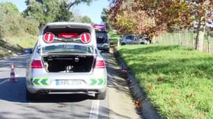 Despiste em Castelo Branco faz um ferido grave