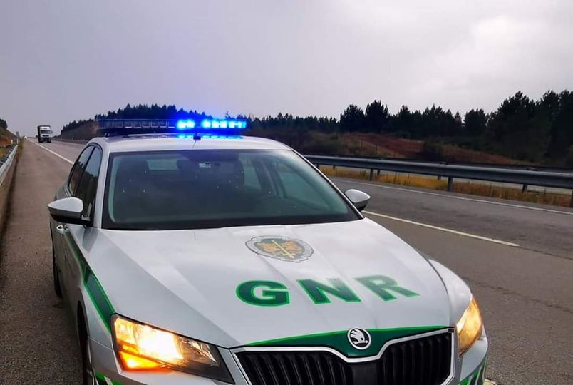 Despiste na A23 resulta em danos materiais