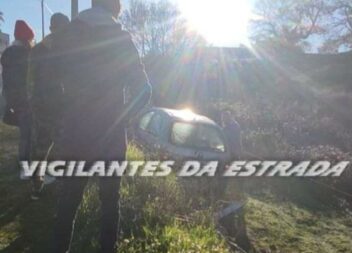Despiste na Guarda acaba em danos materiais