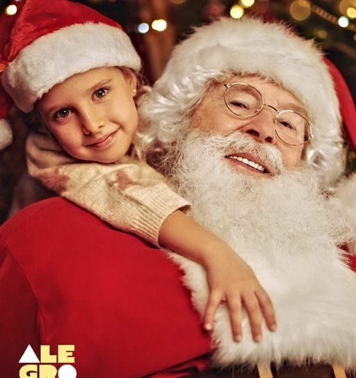 Dia 1 de Dezembro, às 15H, o Pai Natal chega ao Alegro!
