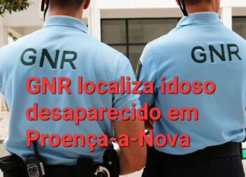 Idoso de 90 anos localizado pela GNR