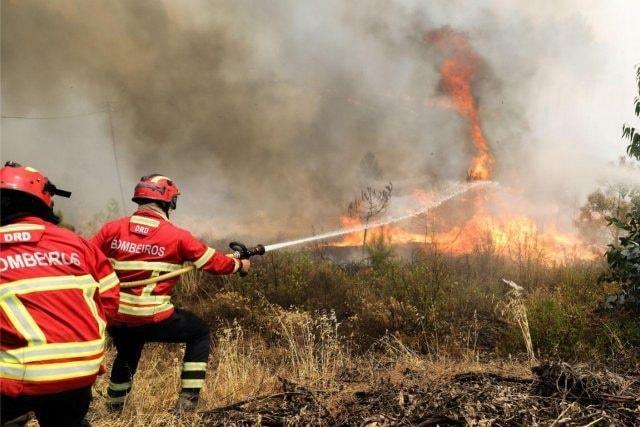 Incêndio em Seia a ser combatido por 48 homens