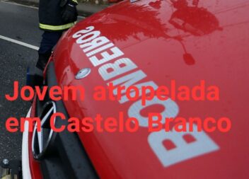 Jovem ferida em atropelamento em Castelo Branco