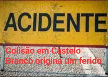 Septuagenário ferido em acidente em Castelo Branco