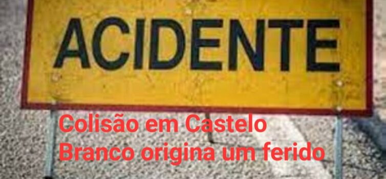 Septuagenário ferido em acidente em Castelo Branco
