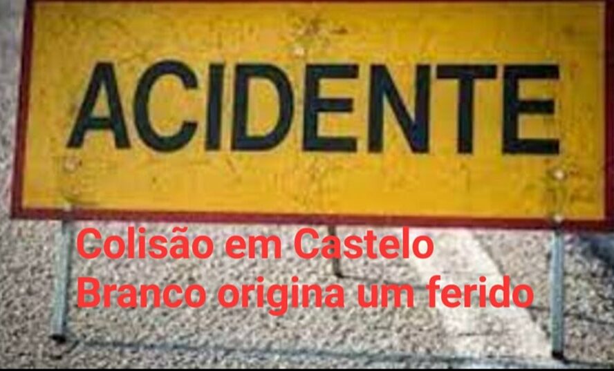 Septuagenário ferido em acidente em Castelo Branco