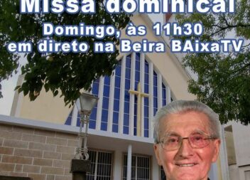 Transmissão no domingo, dia 5 de novembro