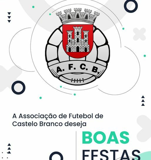 A Associação de Futebol de Castelo Branco deseja Boas Festas.