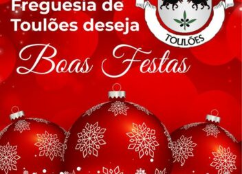 A Junta de Freguesia de Toulões deseja Boas Festas.