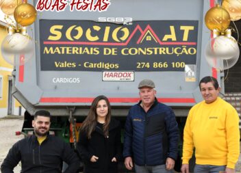 A SOCIOMAT deseja Boas Festas aos seus colaborados, clientes e amigos.
