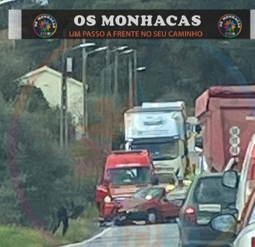 Acidente no Fundão origina um ferido