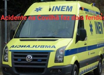 Colisão na Covilhã resulta em dois feridos
