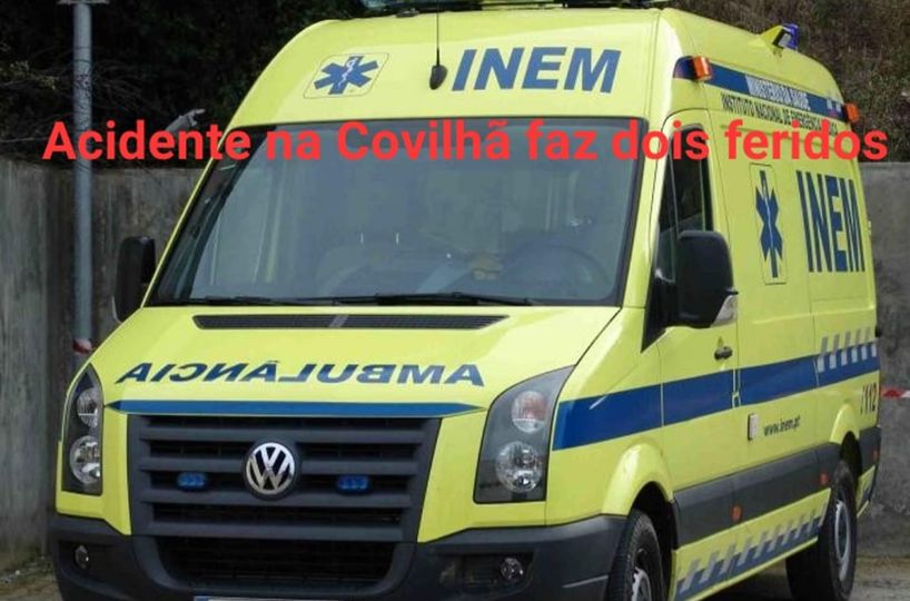 Colisão na Covilhã resulta em dois feridos