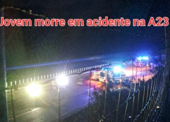 Despiste mata jovem na A23