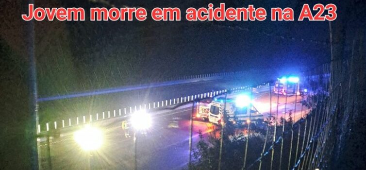 Despiste mata jovem na A23